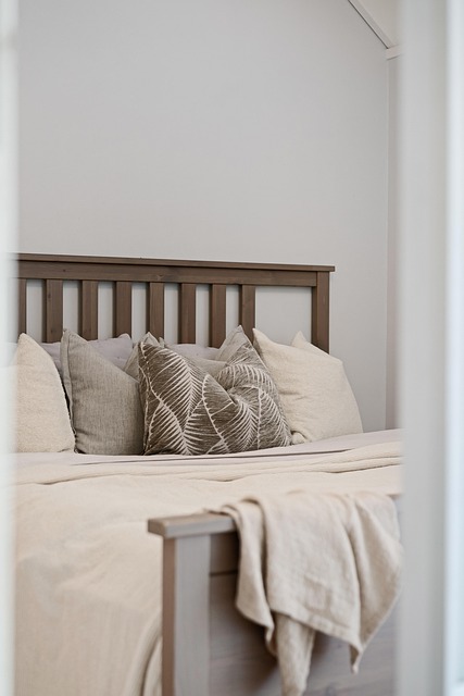 serene luxury bedroom neutral tones quality bedding